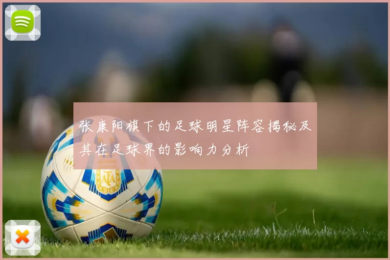 张康阳旗下的足球明星阵容揭秘及其在足球界的影响力分析