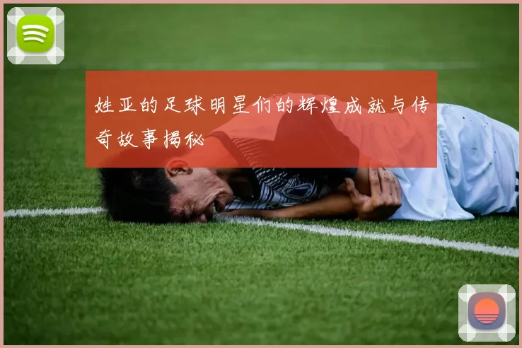 姓亚的足球明星们的辉煌成就与传奇故事揭秘