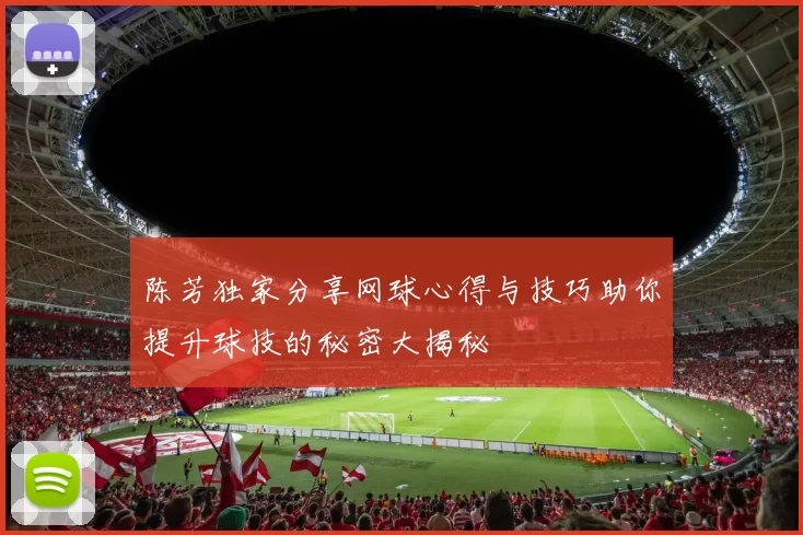 陈芳独家分享网球心得与技巧助你提升球技的秘密大揭秘